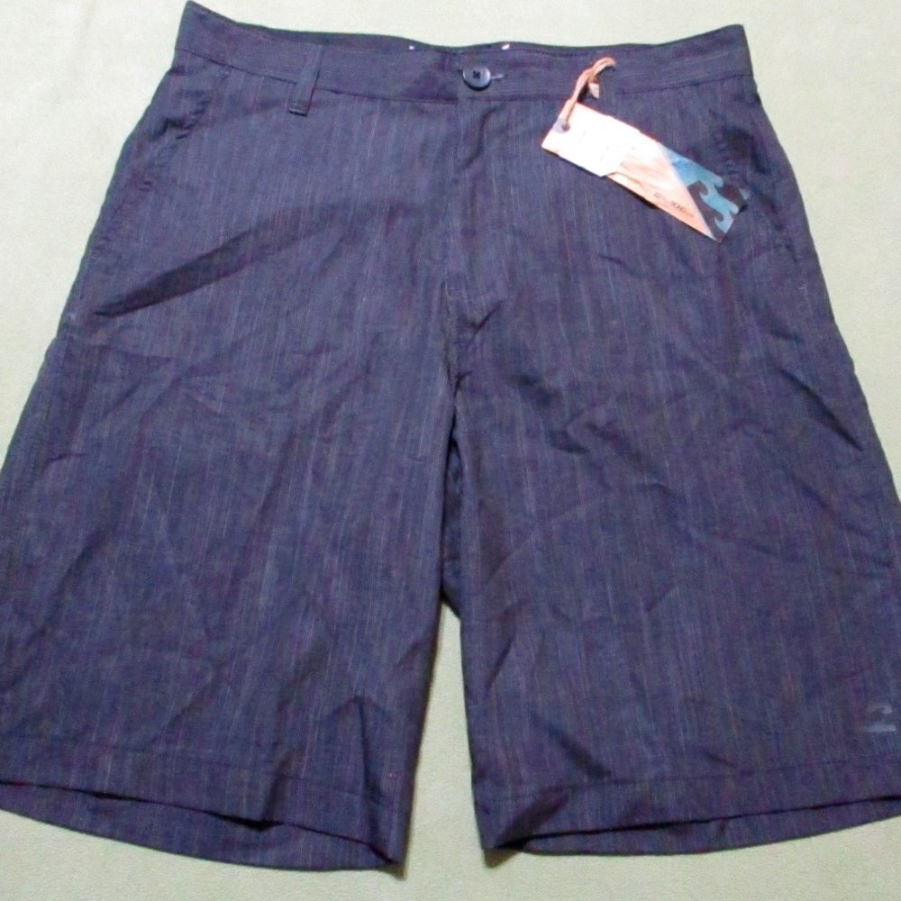 Billabong Mens Shorts Size 32 Platinum Stretch Hydro Stretch Black